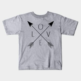 Love Arrows Kids T-Shirt